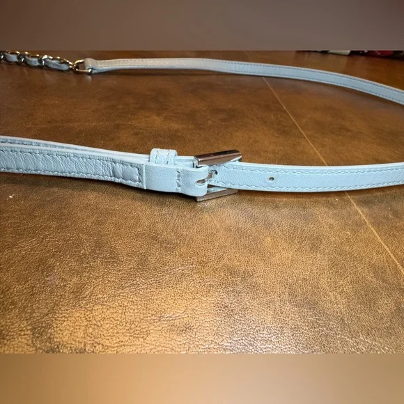 EUC Tory Burch Grey Crossbody Bag with Chain Strap. - Picture 16 of 16